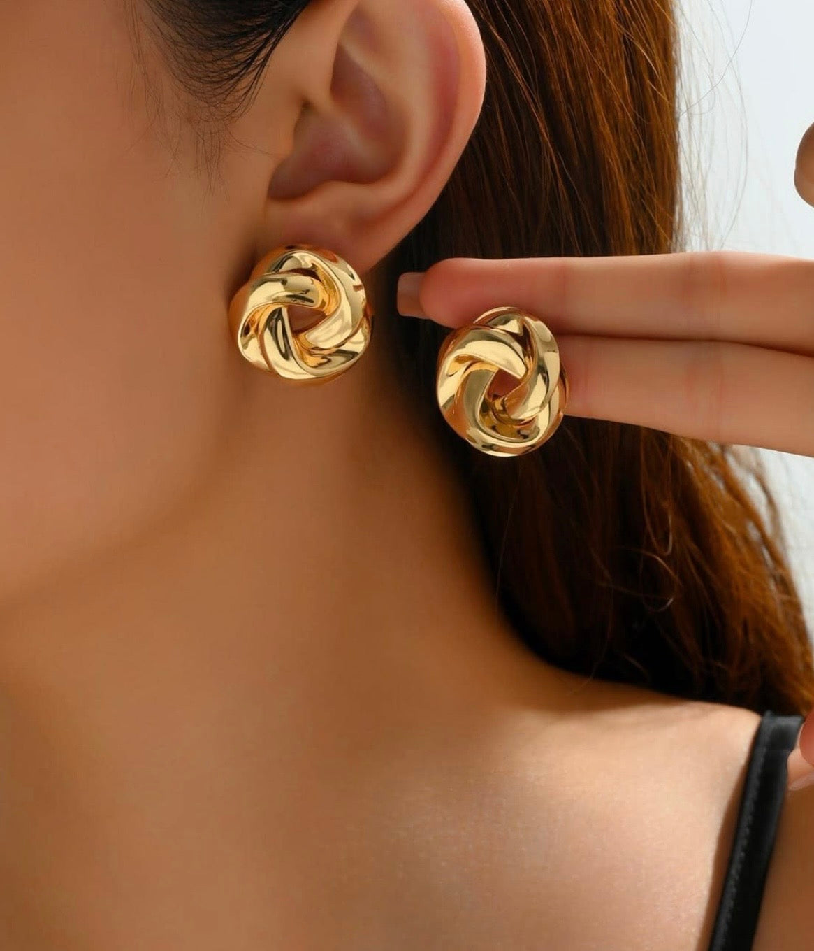 EARRING ARETES ORO 10K Y 14K