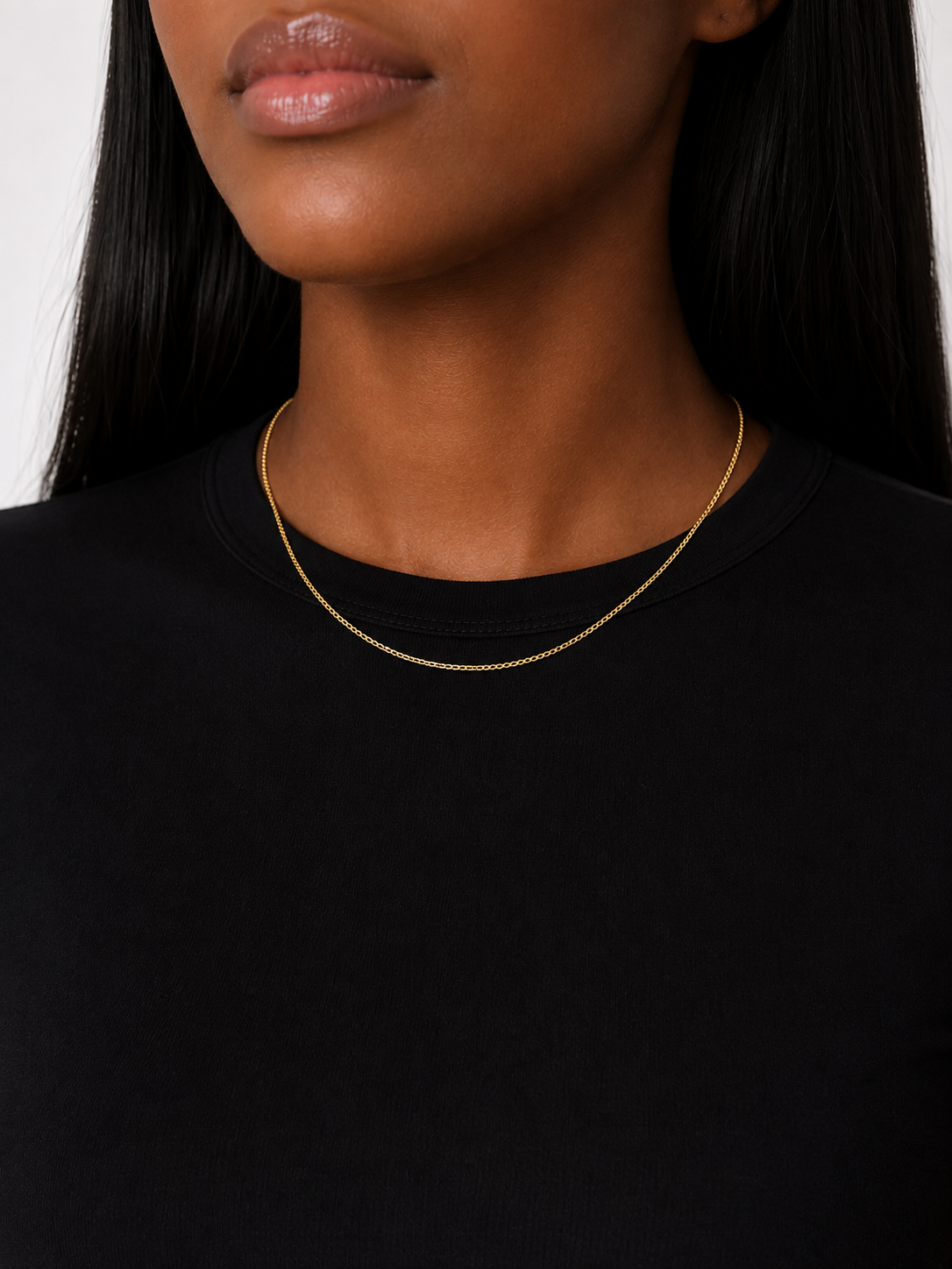 10K Yellow Gold Diamond-Cut Cuban Link Chain – 1.8mm, 16 Inch