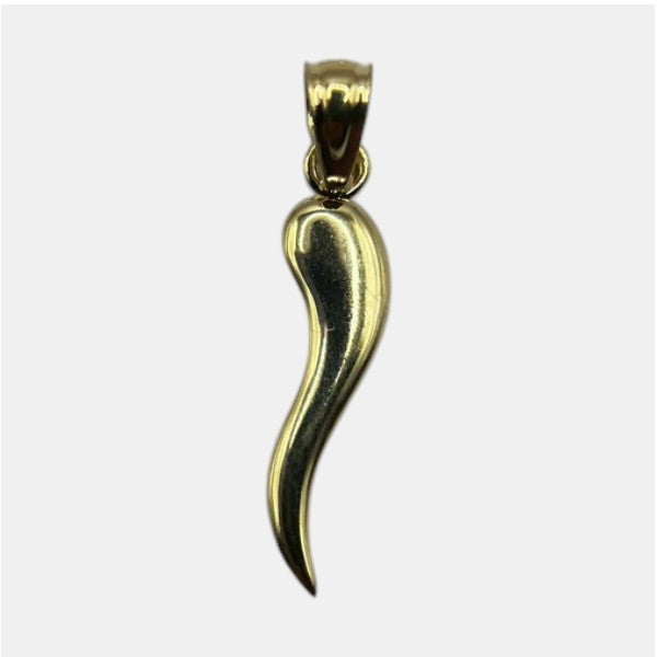 14K Yellow Gold Pendant – Elegant Classic Gold Necklace Charm