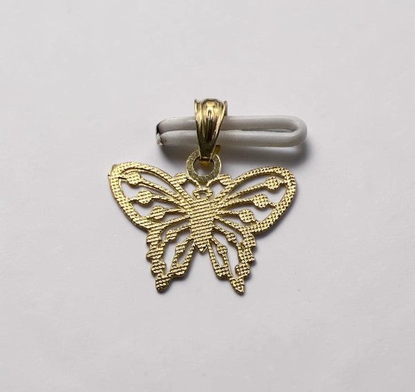 10K Yellow Gold Butterfly Pendant – Elegant Nature-Inspired Jewellery
