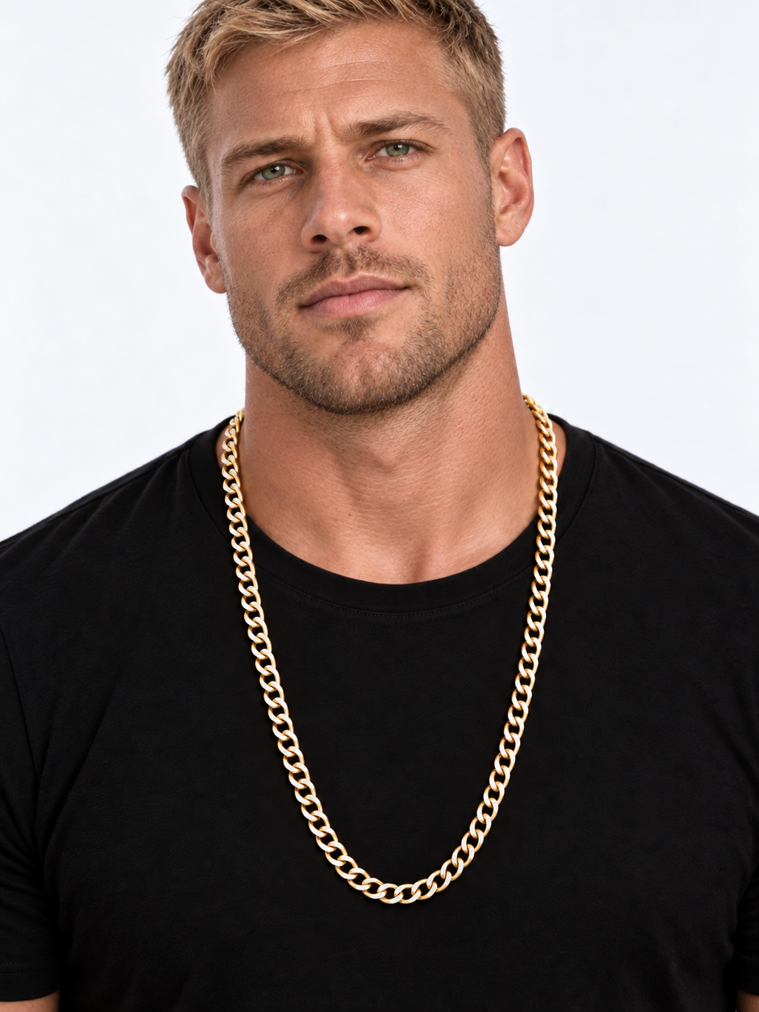 10K Yellow Gold Diamond Cut Cuban Link Chain “26” 5mm