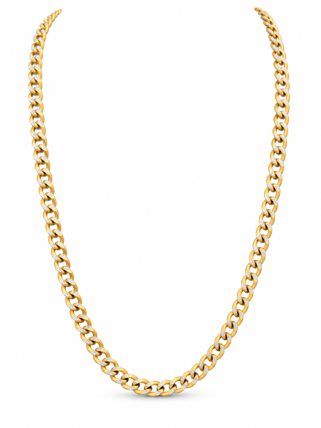 10K Yellow Gold Diamond Cut Cuban Link Chain “26” 5mm