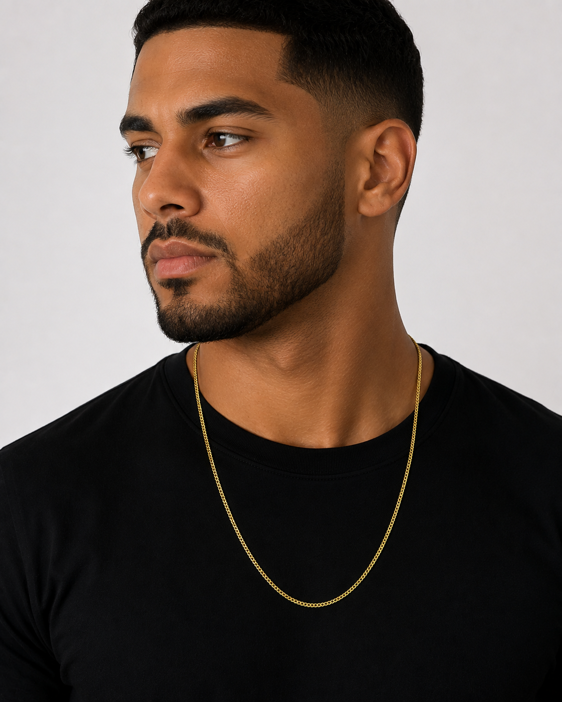 10K Yellow Gold Cuban Chain “24” 2mm