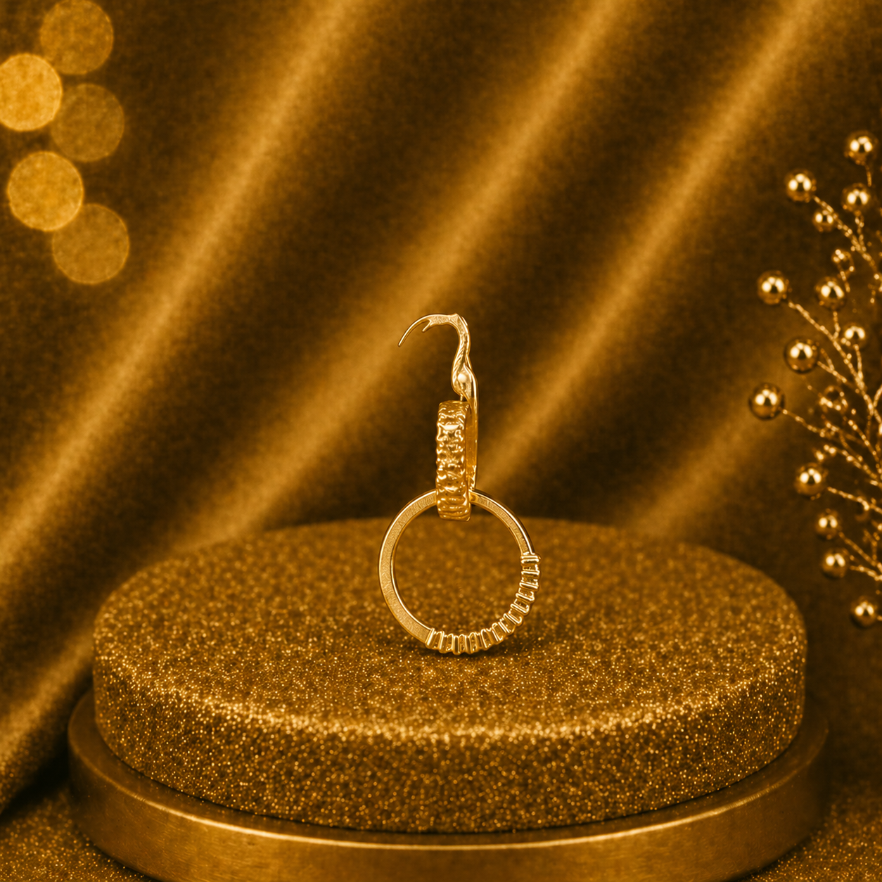 14K Yellow Gold Earrings – Classic Elegant Gold Jewelry
