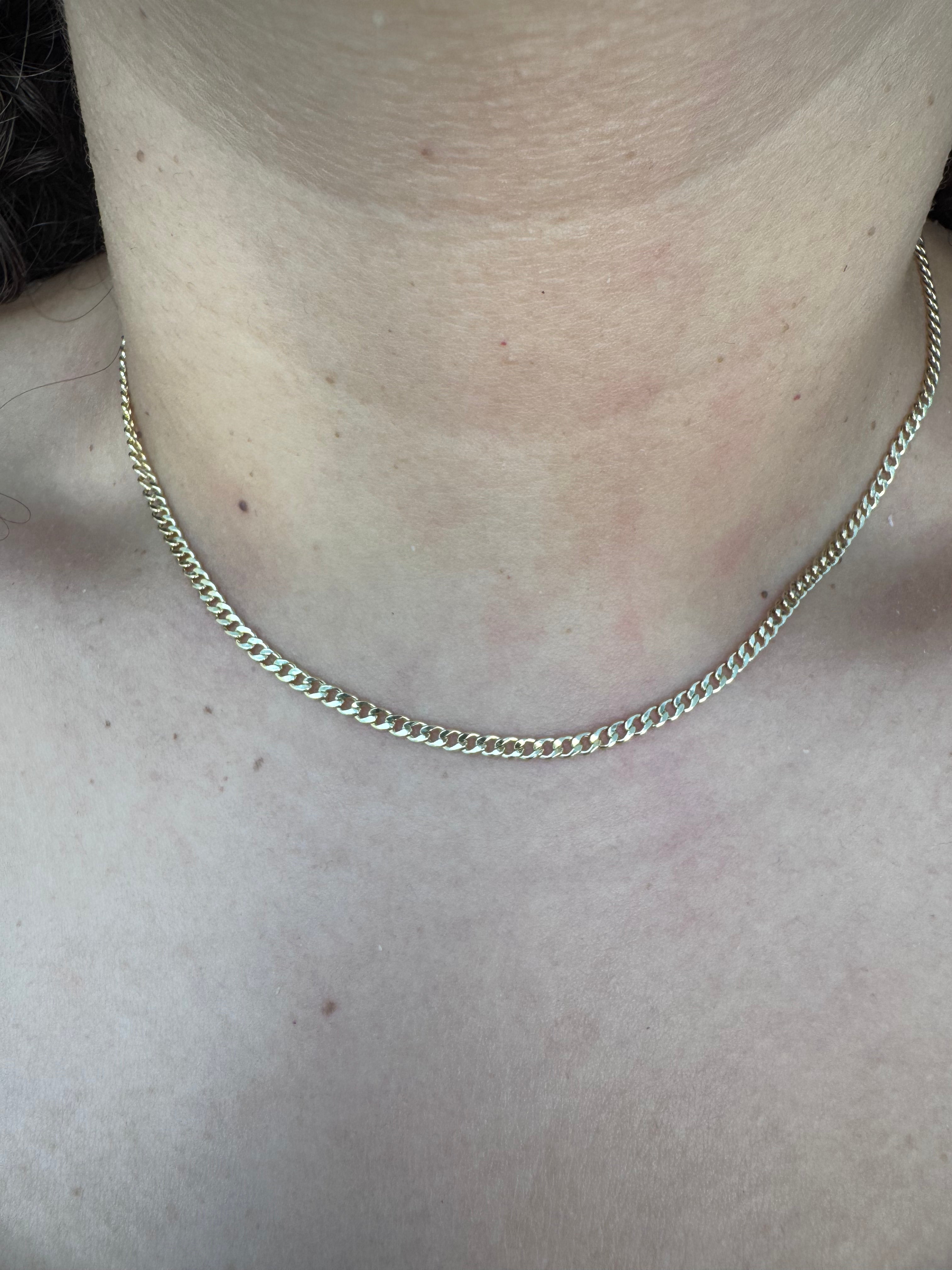 10K Yellow Gold Rope Chain 18” – 2mm Classic Twisted Necklace