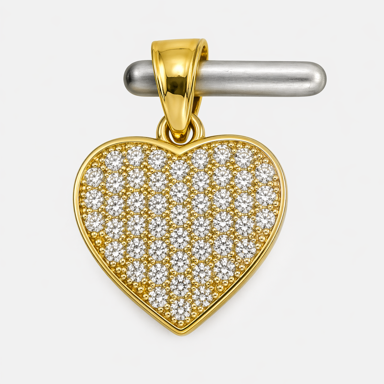 14K Yellow Gold Pendant – Classic Elegant Gold Necklace Charm